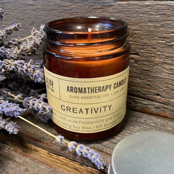 Aromatherapy Candle - Creativity - Luna Panther