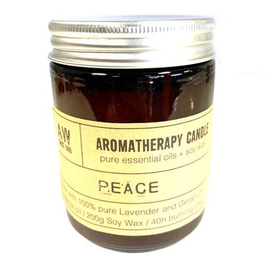 Aromatherapy Candle - Peace - Luna Panther alternate view