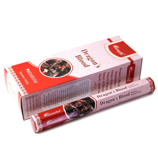 Aromatika Charcoal Free Hex Incense - Dragons Blood - Luna Panther alternate view