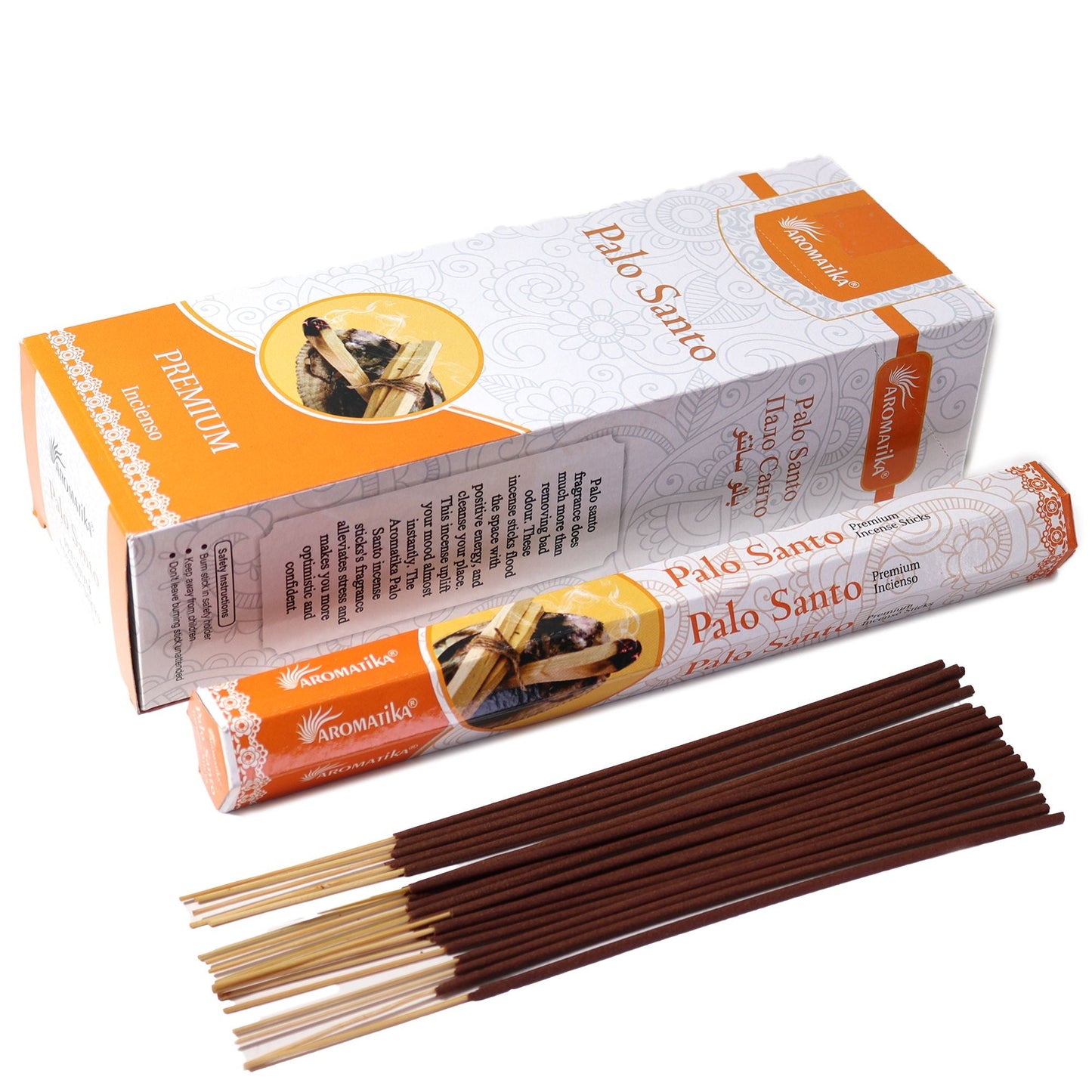 Aromatika Charcoal Free Hex Incense - Palo Santo - Luna Panther