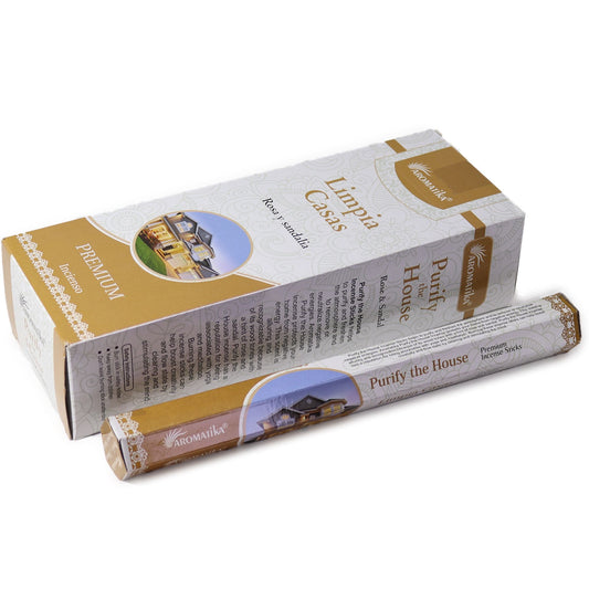 Aromatika Charcoal Free Hex Incense - Purify the House - Luna Panther