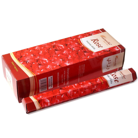 Aromatika Charcoal Free Hex Incense - Rose - Luna Panther alternate view