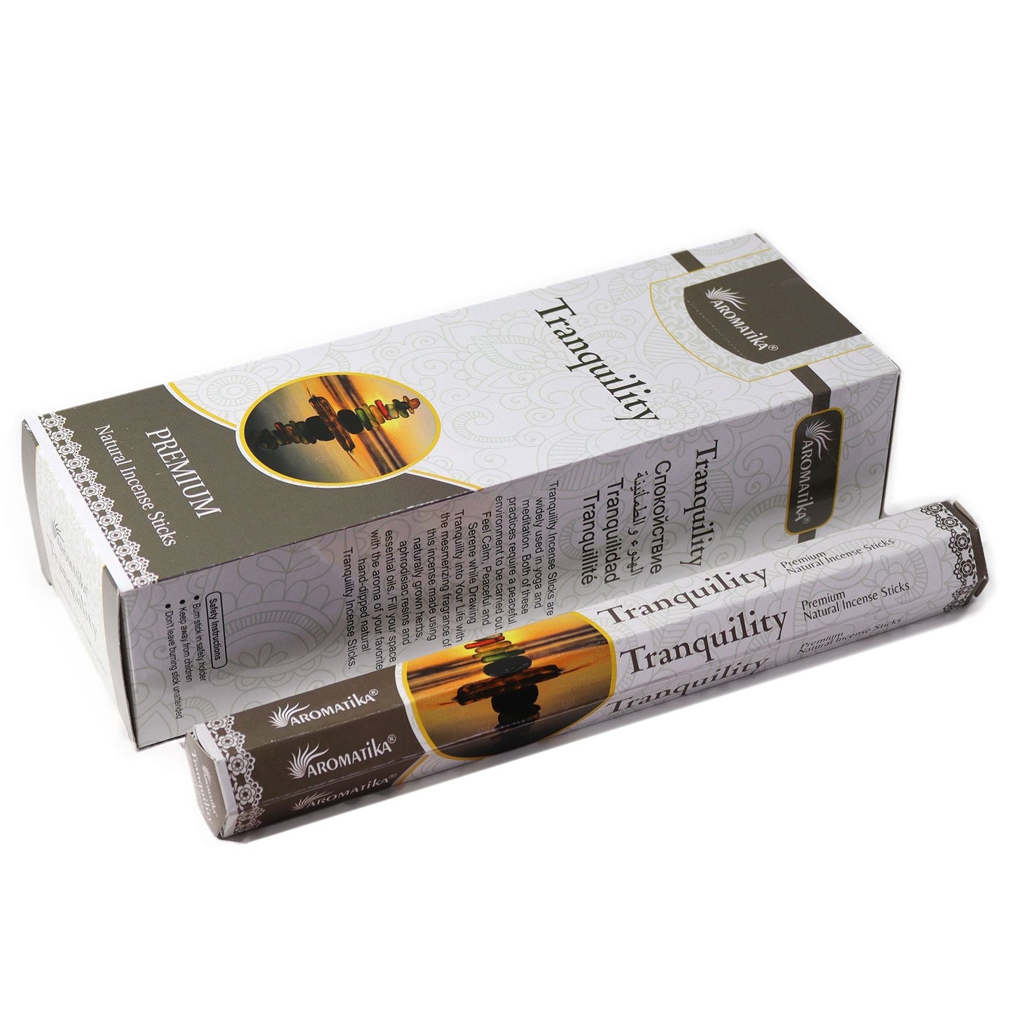 Aromatika Charcoal Free Hex Incense - Tranquility - Luna Panther