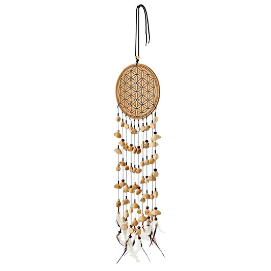 MEINL Sonic Energy Flower of Life Kenari Chimes Large - 10 Cords at Luna Panther