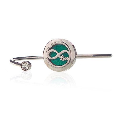 Aromatherapy Jewellery Crystal Bracelet – Infinite Love – 20 mm – image 7