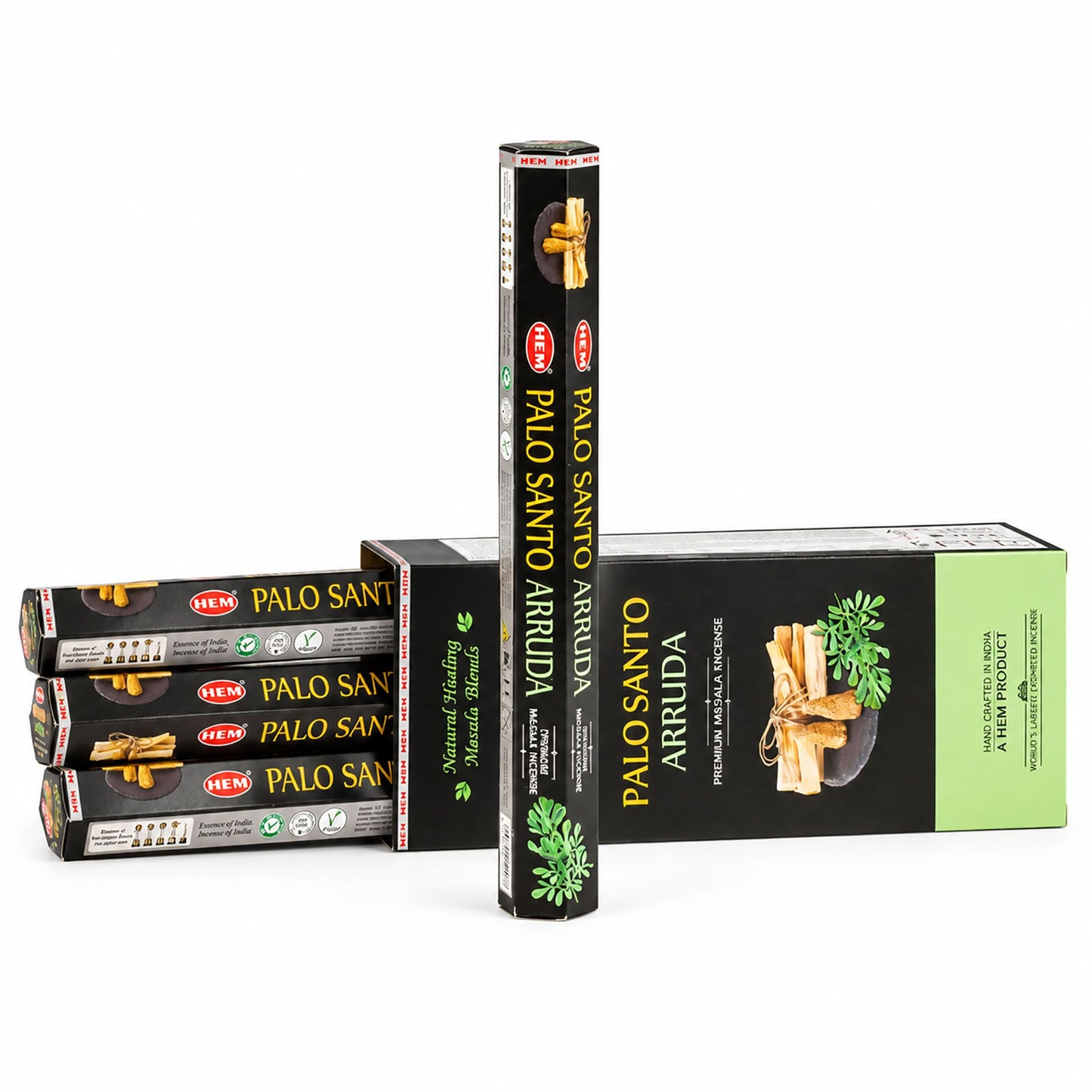 HEM Hexagonal Incense – Palo Santo Masala – Arruda – image 2