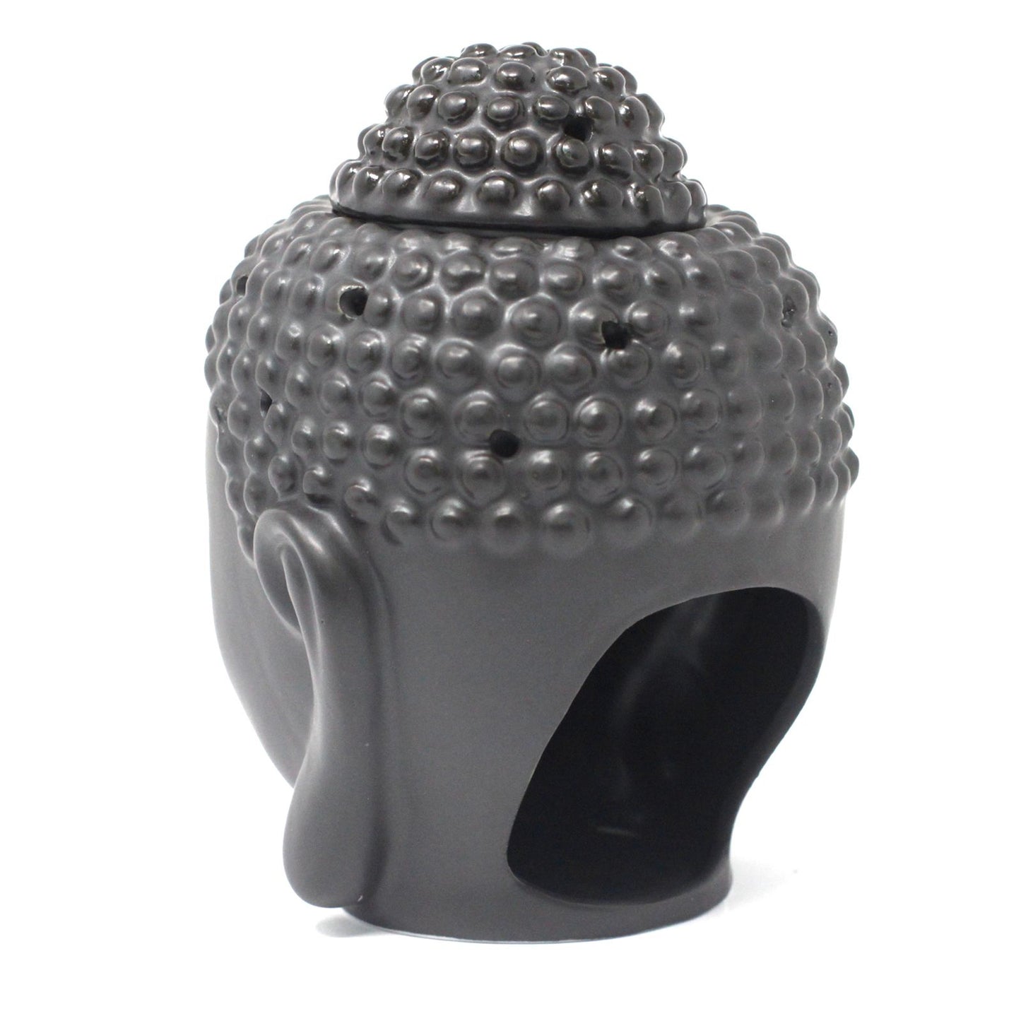 Buddha Head Oil Burner – Dark Brown – image 4