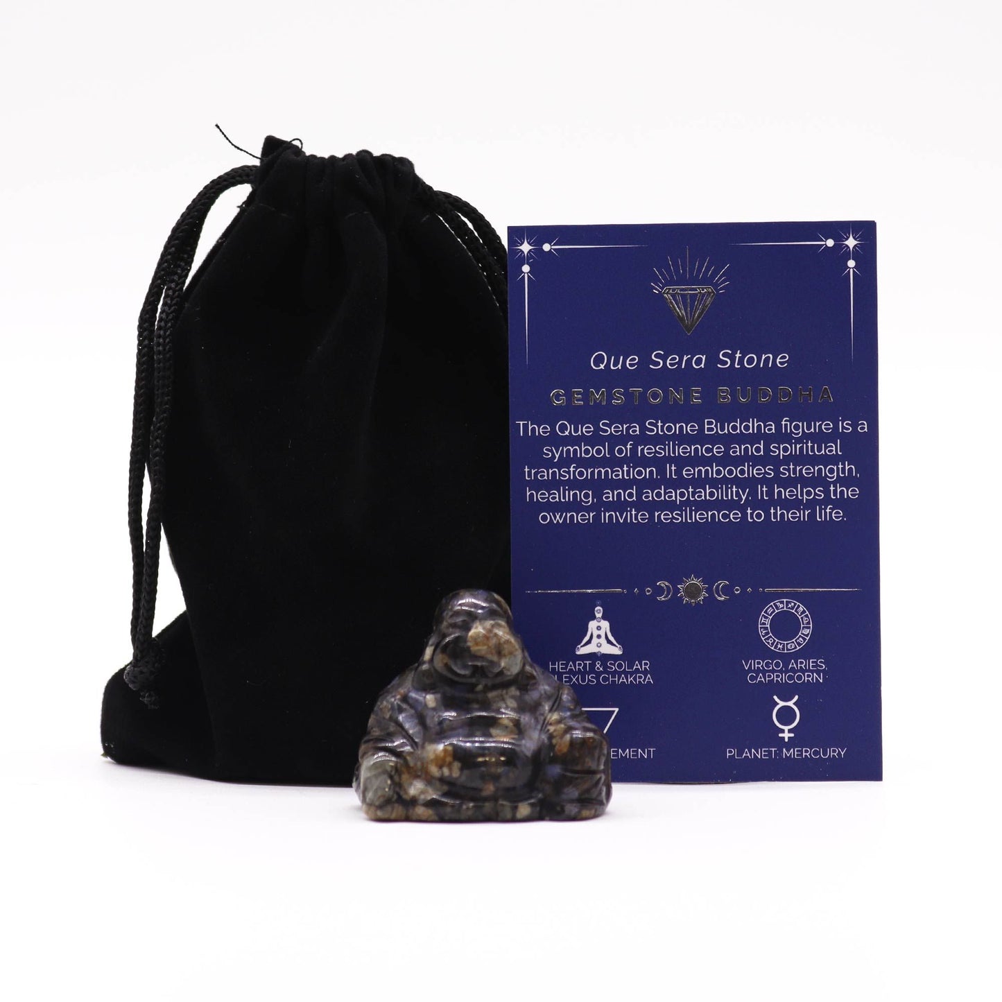 Gemstone Small Buddha – Que Sera Stone