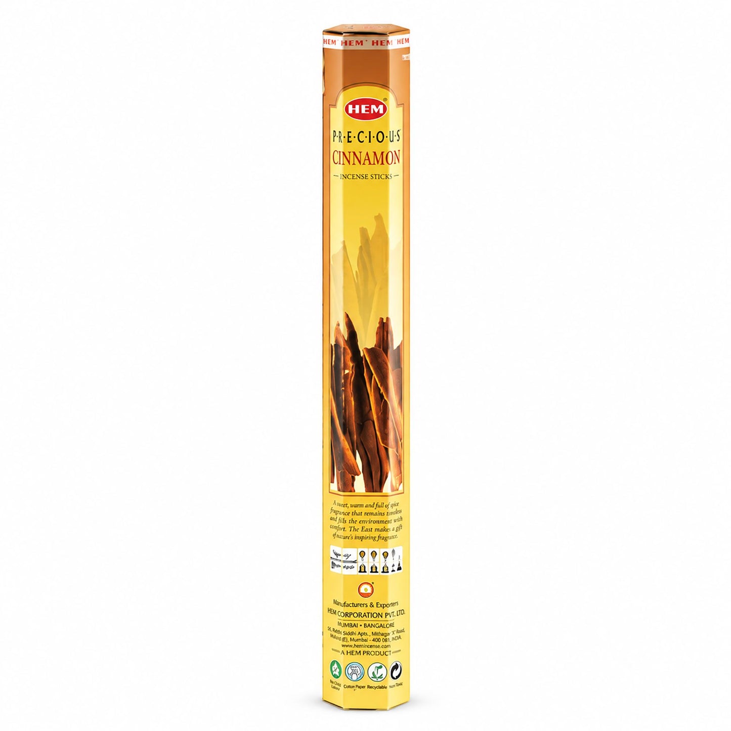 HEM Hexagonal Incense – Precious Cinnamon – image 2