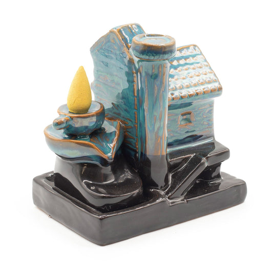Backflow Incense Burner - Watermill House - Luna Panther