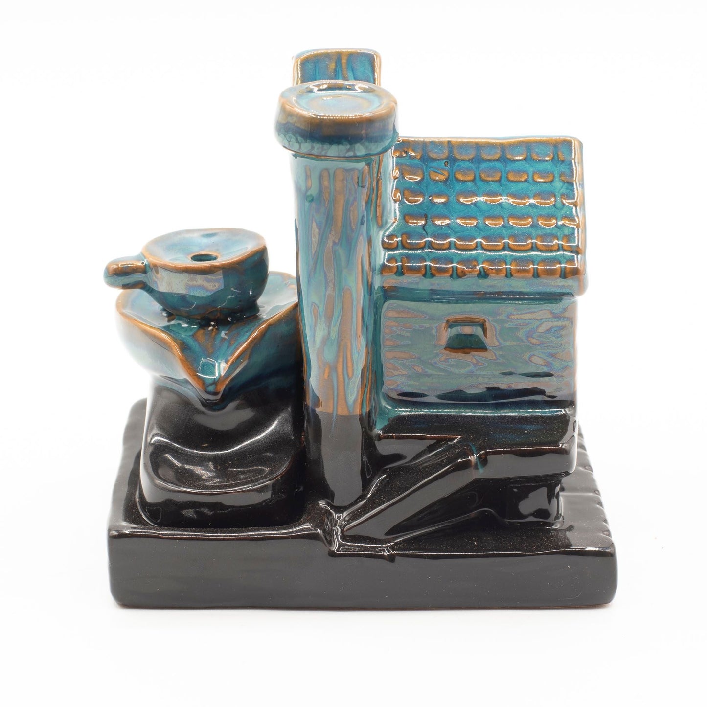 Backflow Incense Burner - Watermill House - Luna Panther