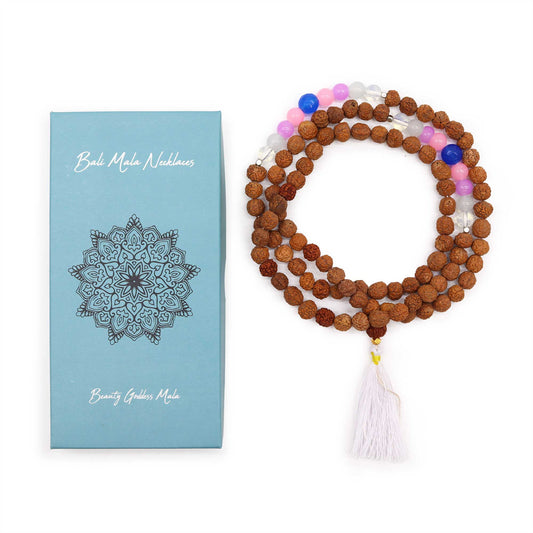 Bali Mala Necklace - Beauty Goddess - Luna Panther alternate view