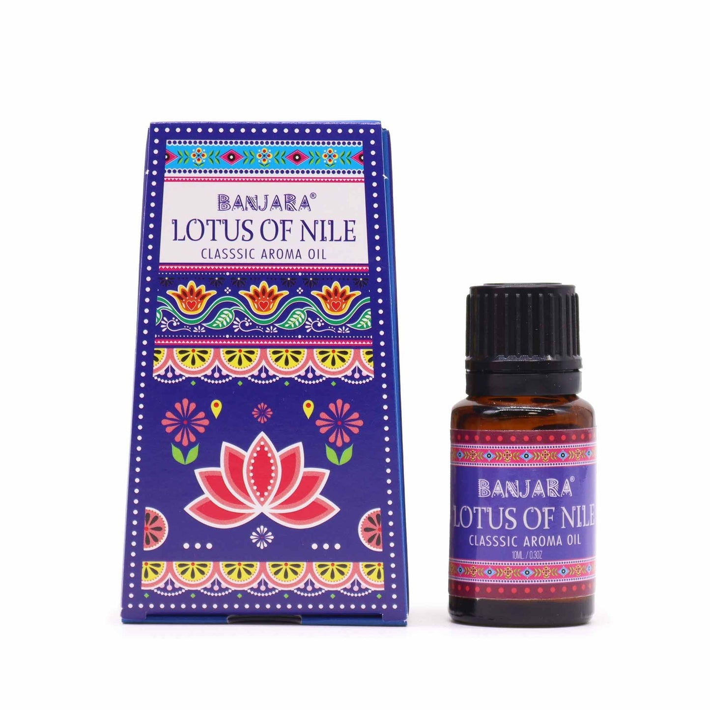 Banjara Indian Fragrance Oil 10ml - Lotus of the Nile - Luna Panther