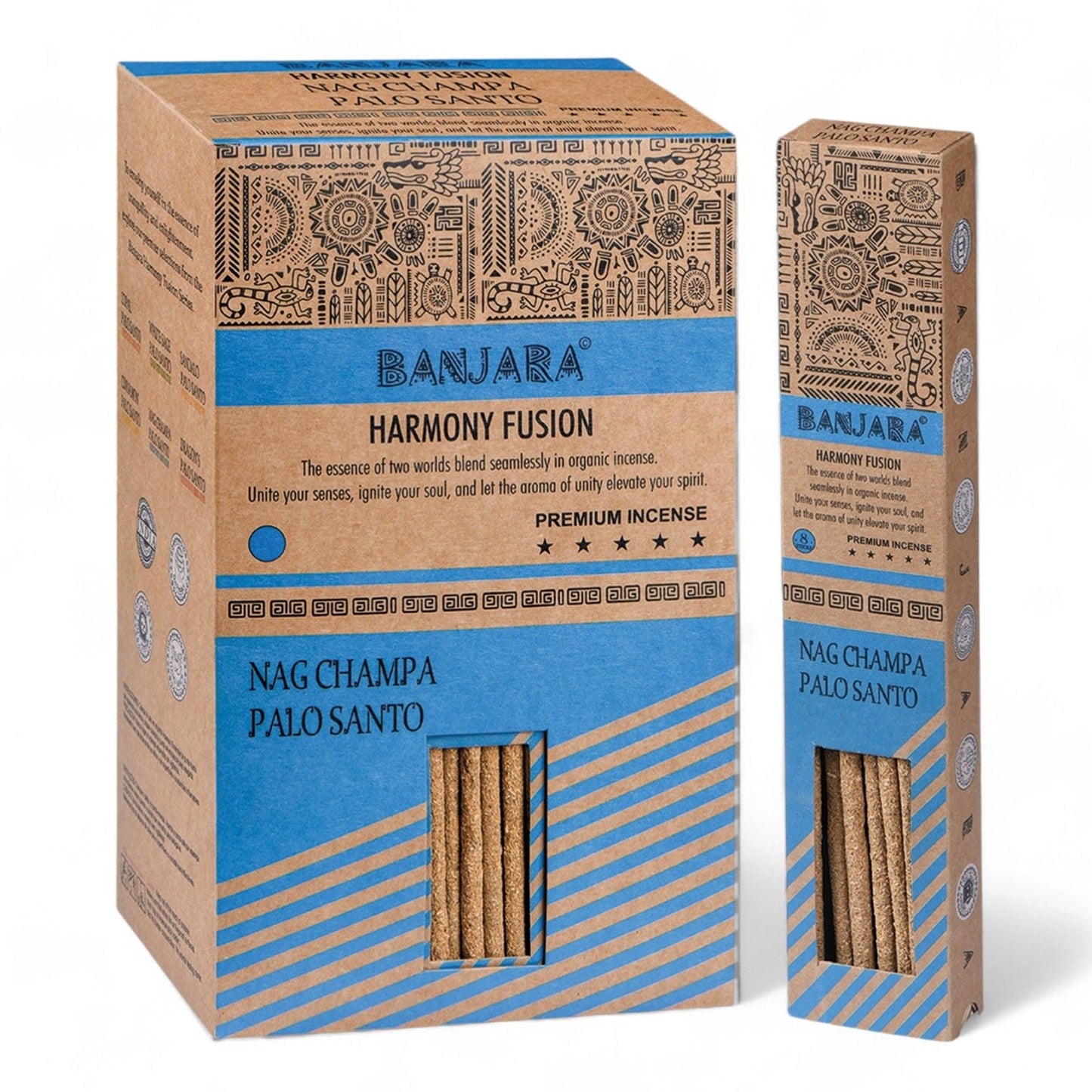 Banjara Palo Santo Smudge Sticks - Nag Champa - Luna Panther