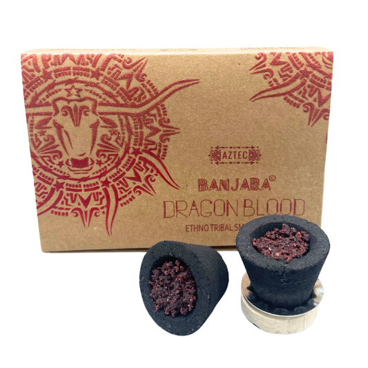 Banjara Resin Cups - Dragons Blood - Luna Panther