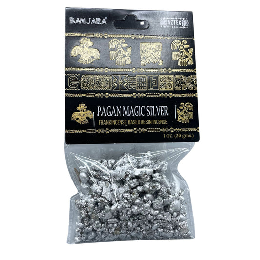 Banjara Tree Resin - Pagan Magic Silver - Luna Panther