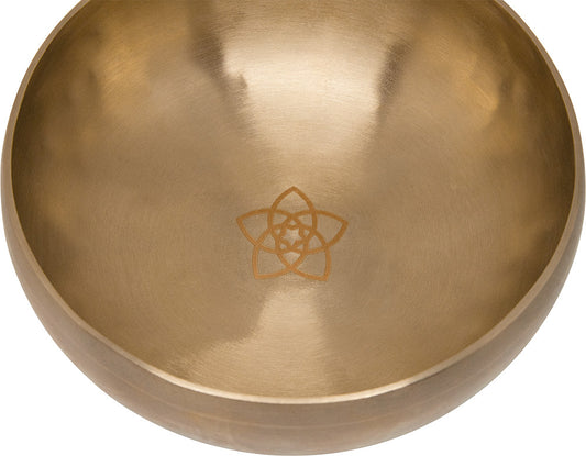 MEINL Sonic Energy Synthesis Series Venus Flower Singing Bowl - 1000g detail view 2 at Luna Panther alternate view