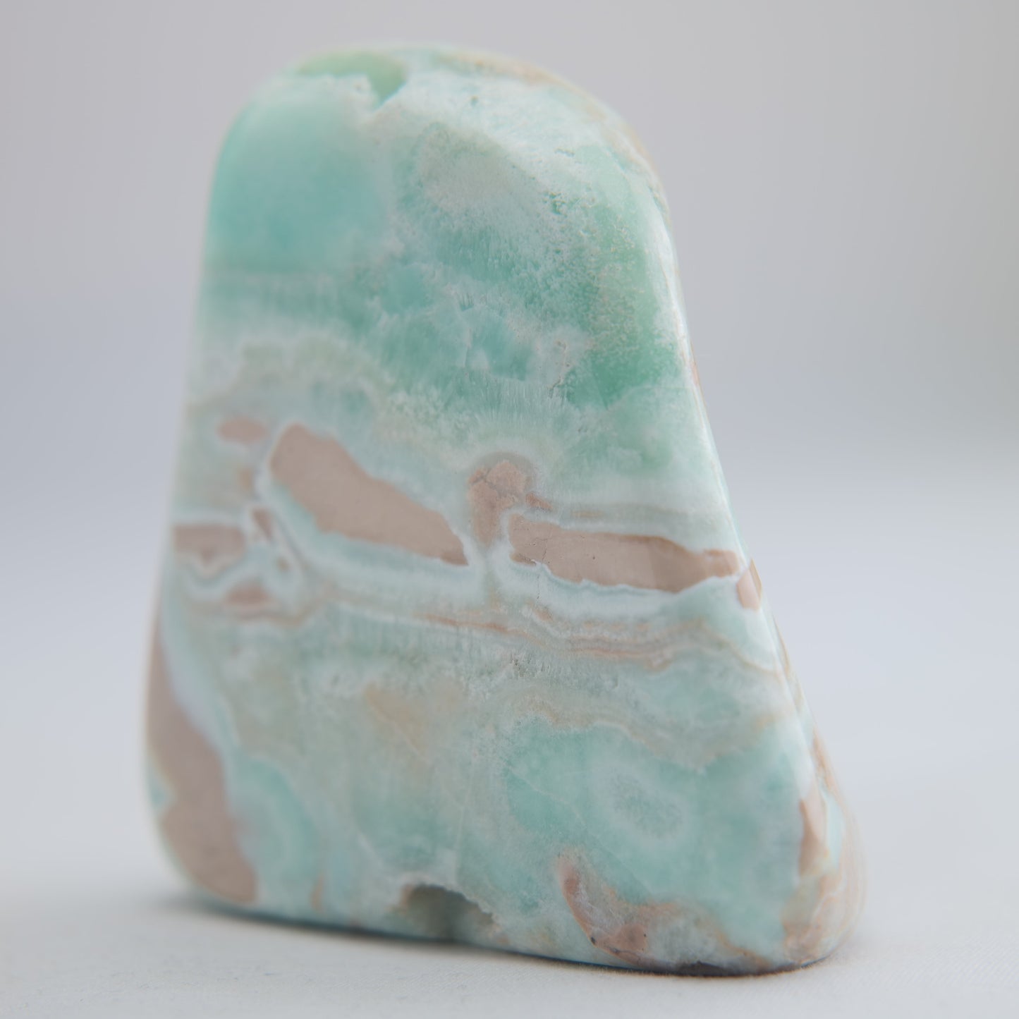 Blue Aragonite Freeform 226g - Luna Panther