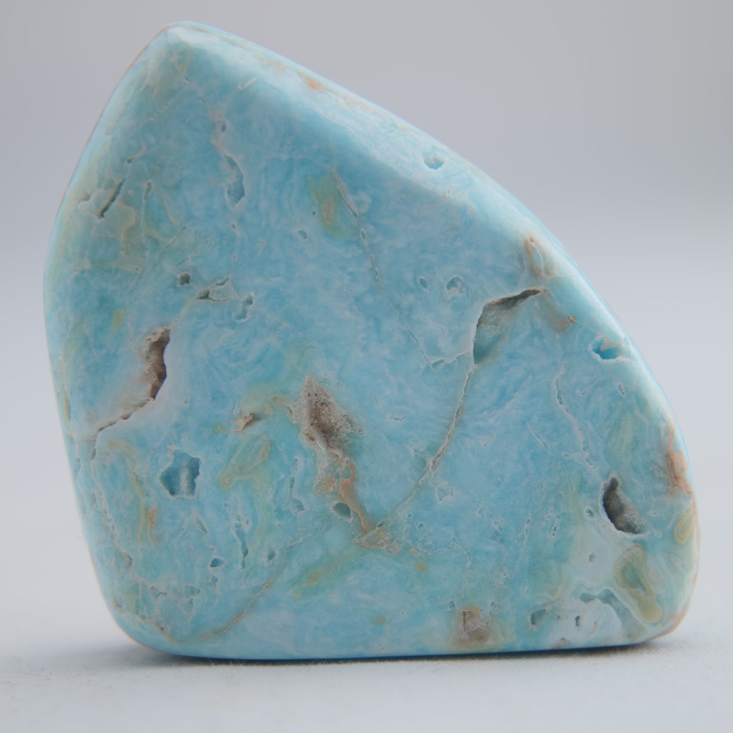 Blue Aragonite Freeform 83g - Luna Panther