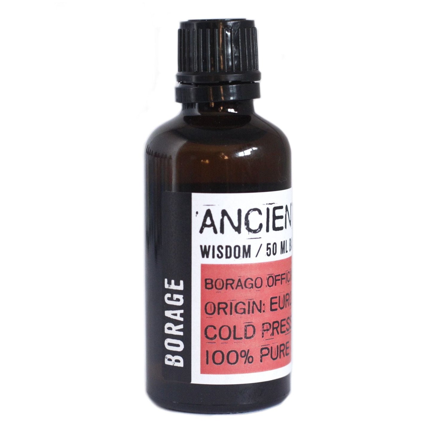 Polished Borage Oil - 50ml featuring natural patterning and unique variations - Luna Panther
