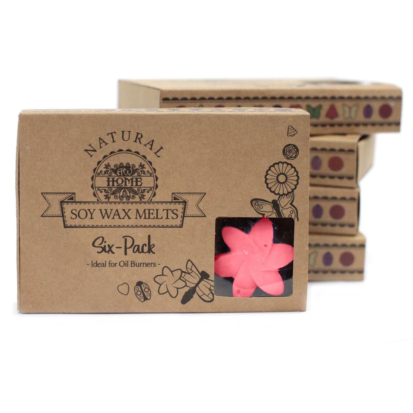 Box of 6 Wax Melts - Classic Rose - Luna Panther