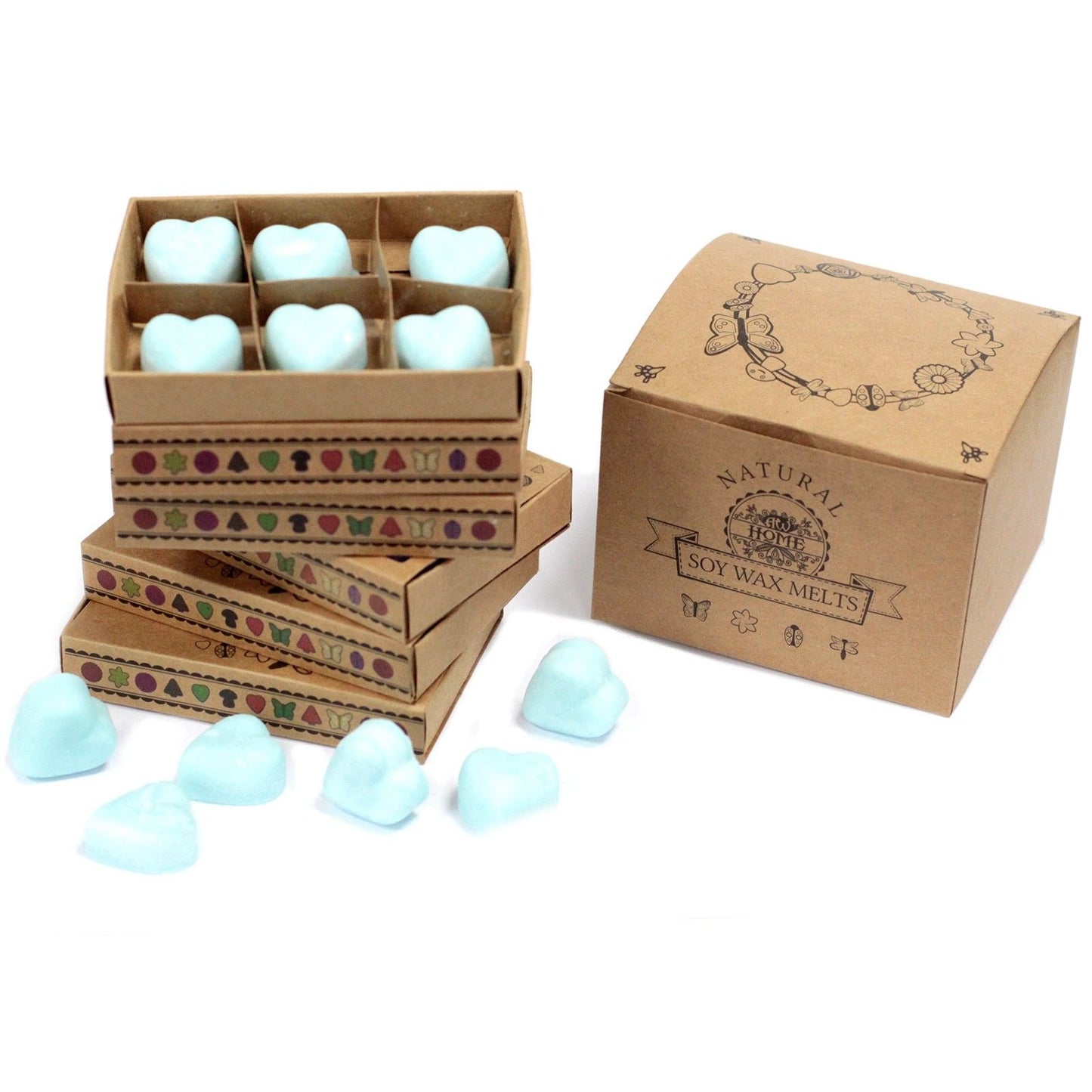 Box of 6 Wax Melts - Nagchampa - Luna Panther