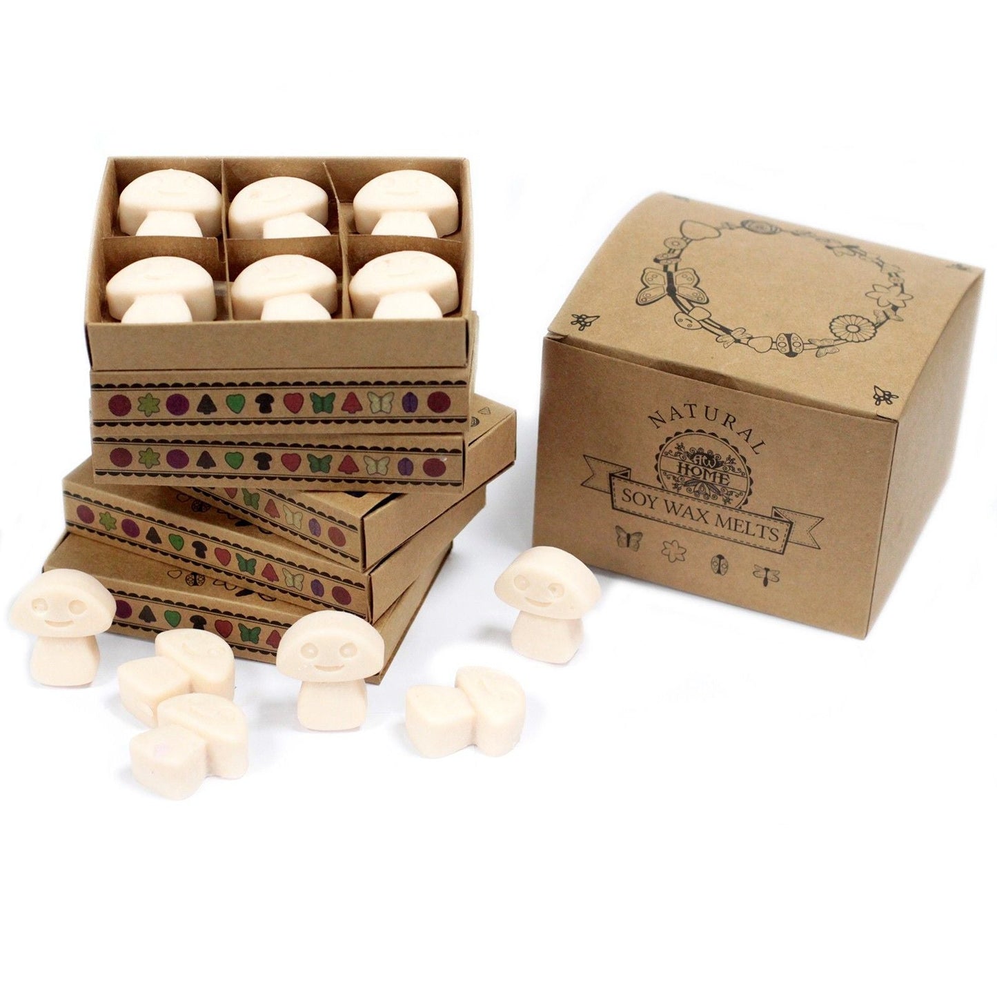Box of 6 Wax Melts - Vanilla Nutmeg - Luna Panther