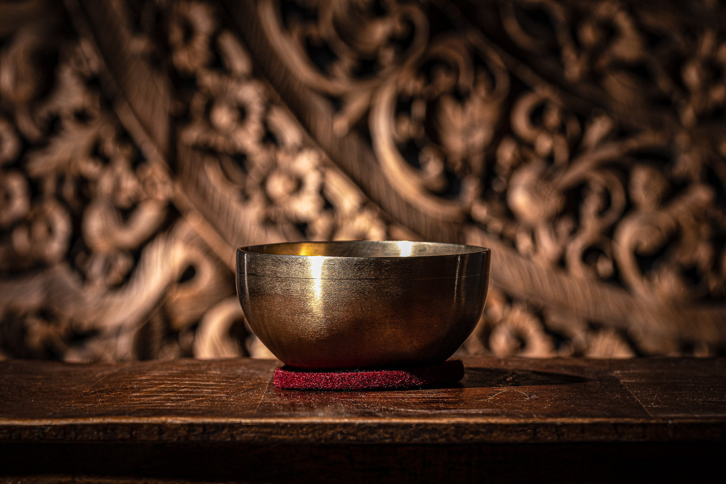 MEINL Sonic Energy Singing Bowl Felt Ring - 3.94"/10 cm detail view 3 at Luna Panther