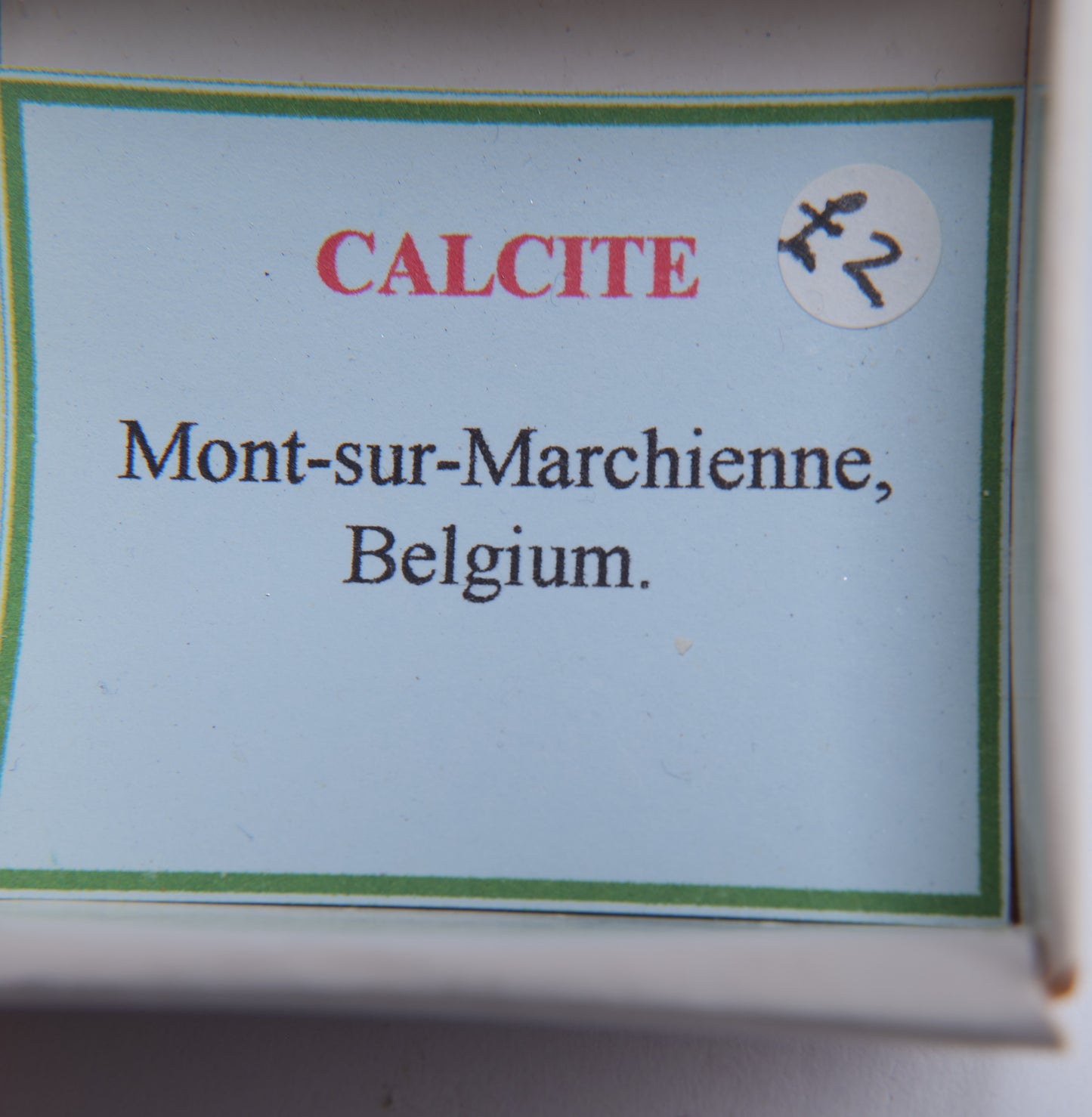 Calcite from Mont-sur-Marchienne, Belgium - 28.88g