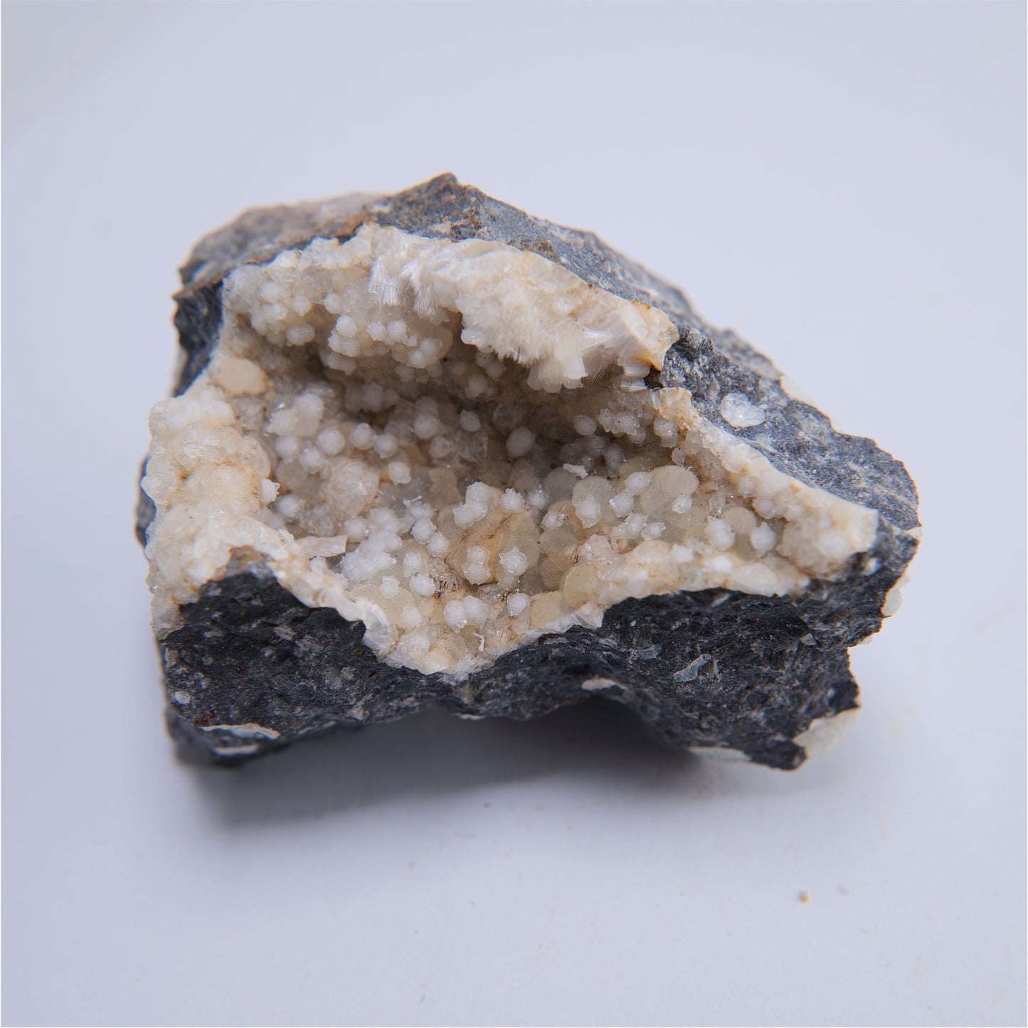 Calcite & Thomsonite from Punta del Aguila, Playa Blanca, Spain - 130.95g