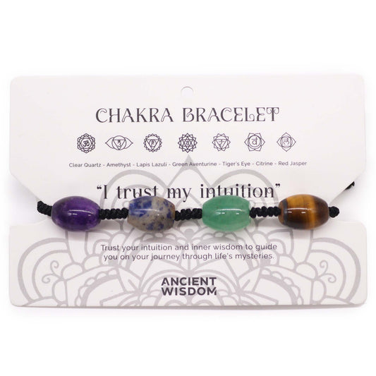 Chakra String Bracelet - Beads - Luna Panther