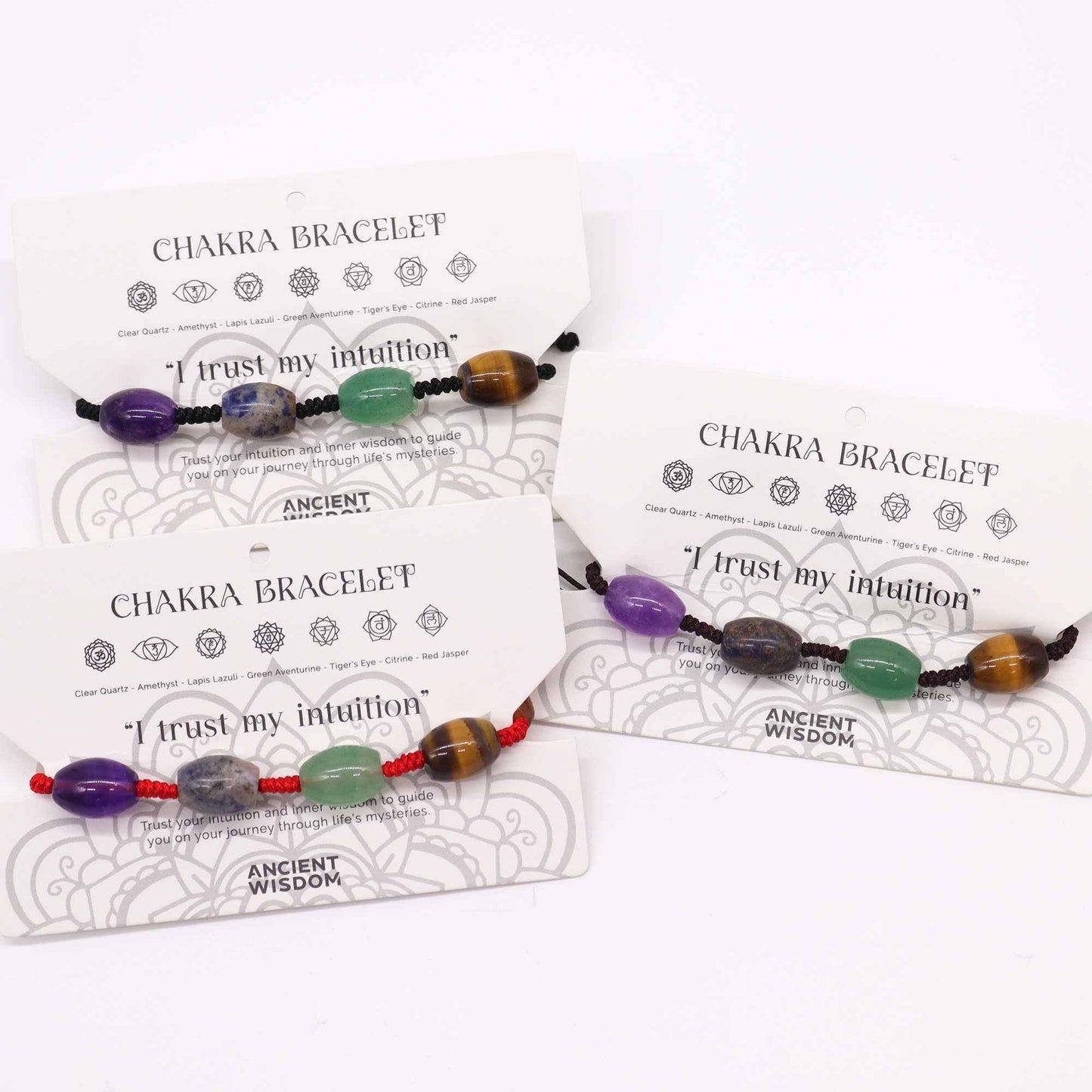 Chakra String Bracelet - Beads - Luna Panther