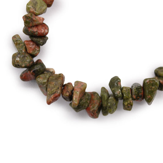 Chipstone Bracelet - Green Jasper - Luna Panther alternate view