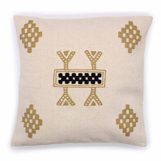 Classic Cushion Cover - Berber Design - 45x45cm - Luna Panther