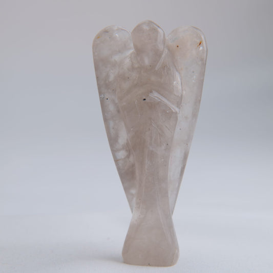 Clear Quartz Angel Carving 42g 70mm - Luna Panther