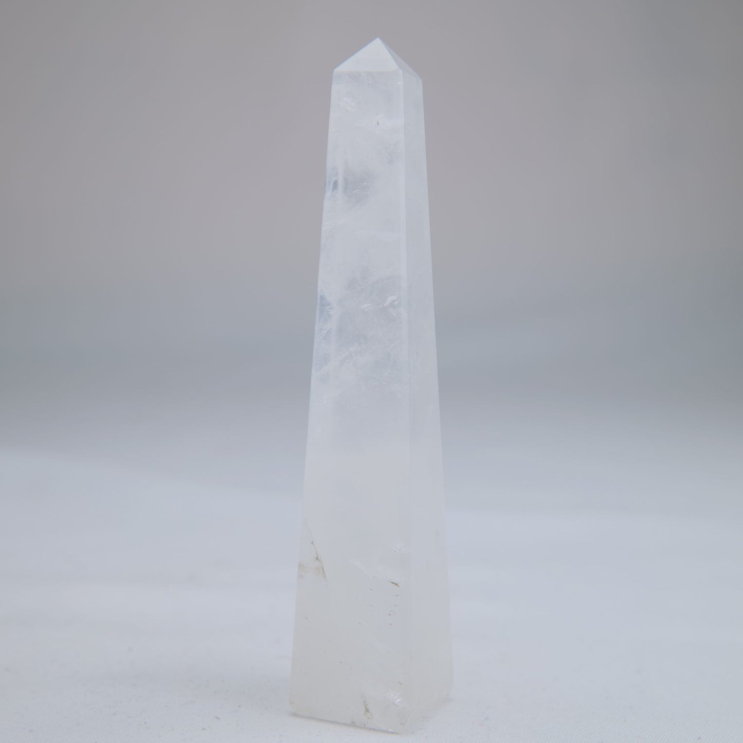 Clear Quartz Tower 66g - Luna Panther