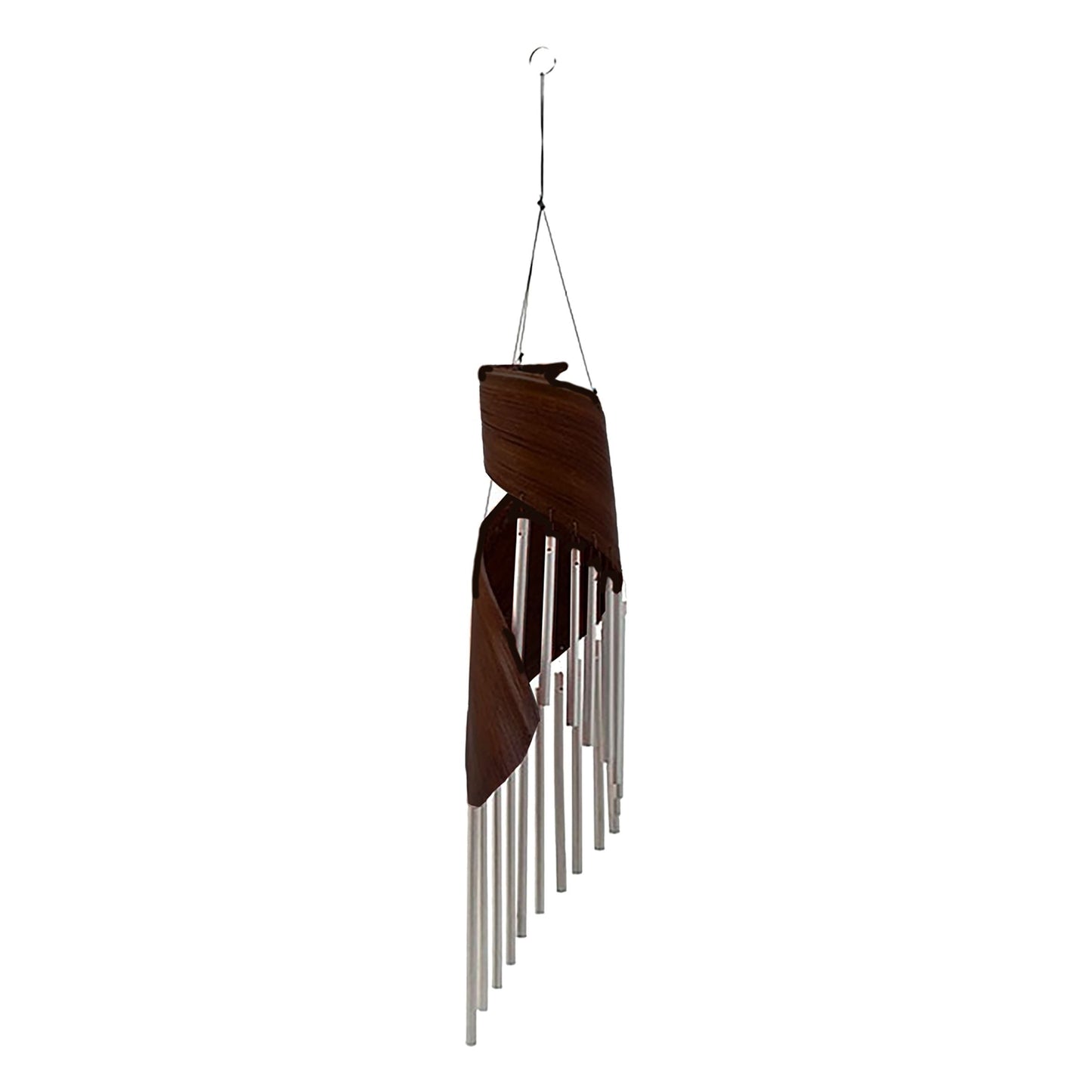Coconut Leaf Wind Chimes - Chocolate - Luna Panther