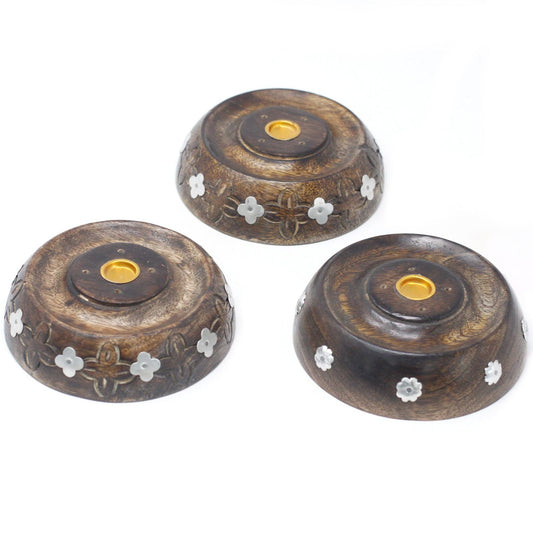 Cone & Stick Burner - Asst Design - Mango Wood - Luna Panther alternate view