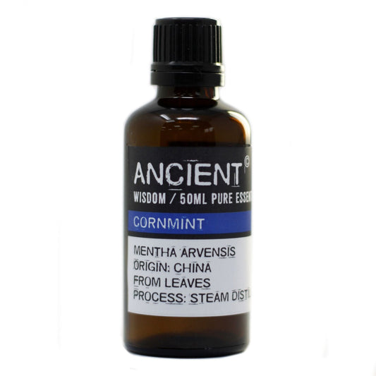 Polished Cornmint 50ml featuring natural patterning and unique variations - Luna Panther