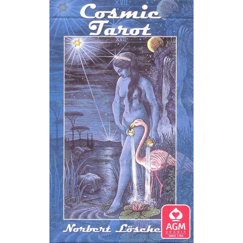 Polished Cosmic Tarot featuring natural patterning and unique variations - Luna Panther