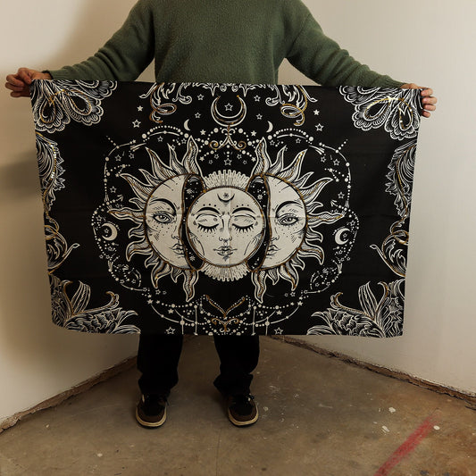 Cotton Wall Art (70x110cm) - Sun Goddess - Luna Panther