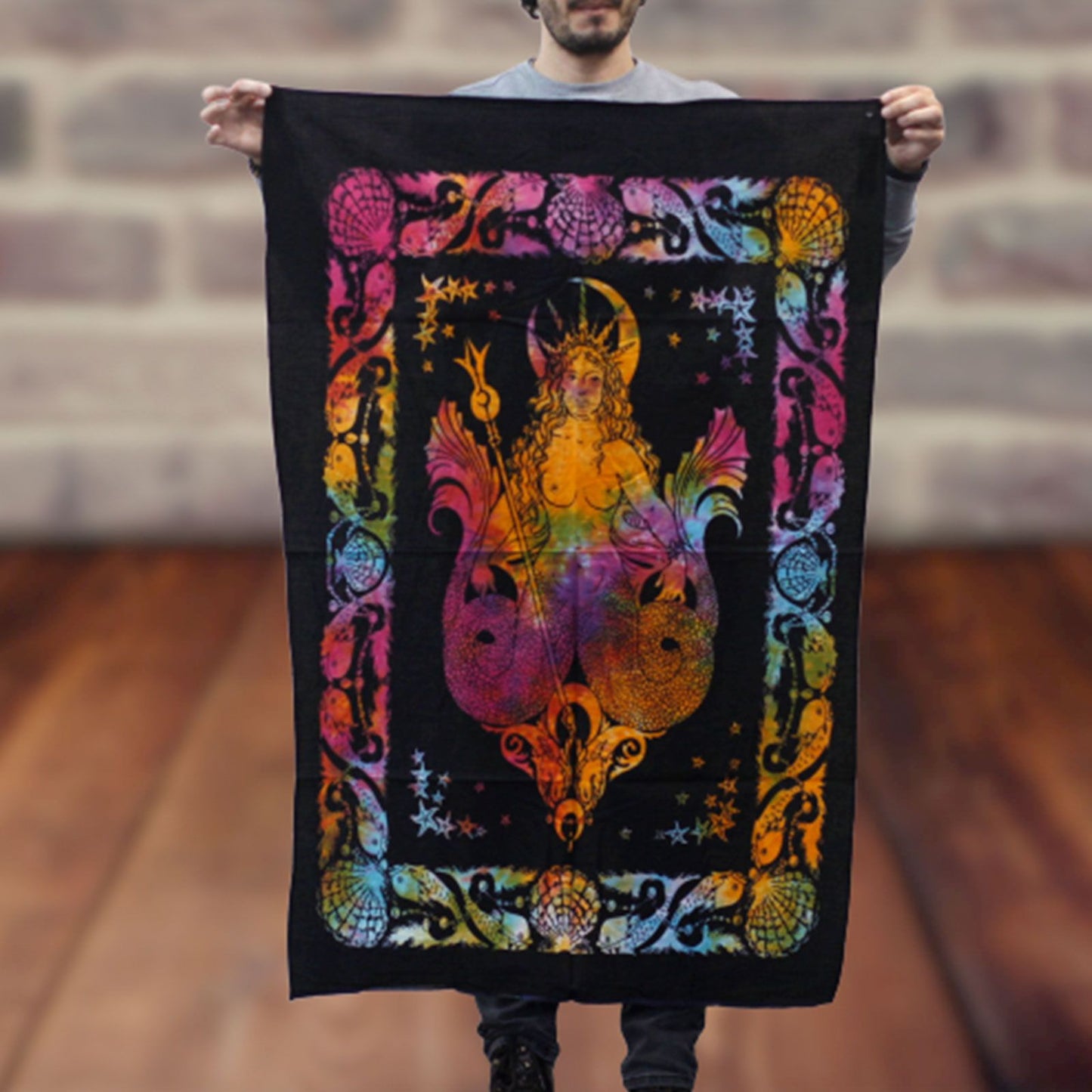 Cotton Wall Art - Mermaid - Luna Panther
