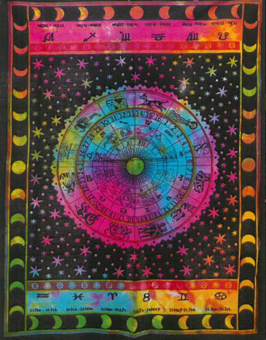 Cotton Wall Art - Zodiac - Luna Panther