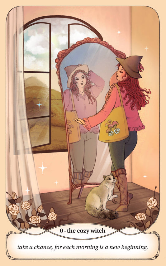 Cozy Witch Tarot Deck and Guidebook - Luna Panther alternate view