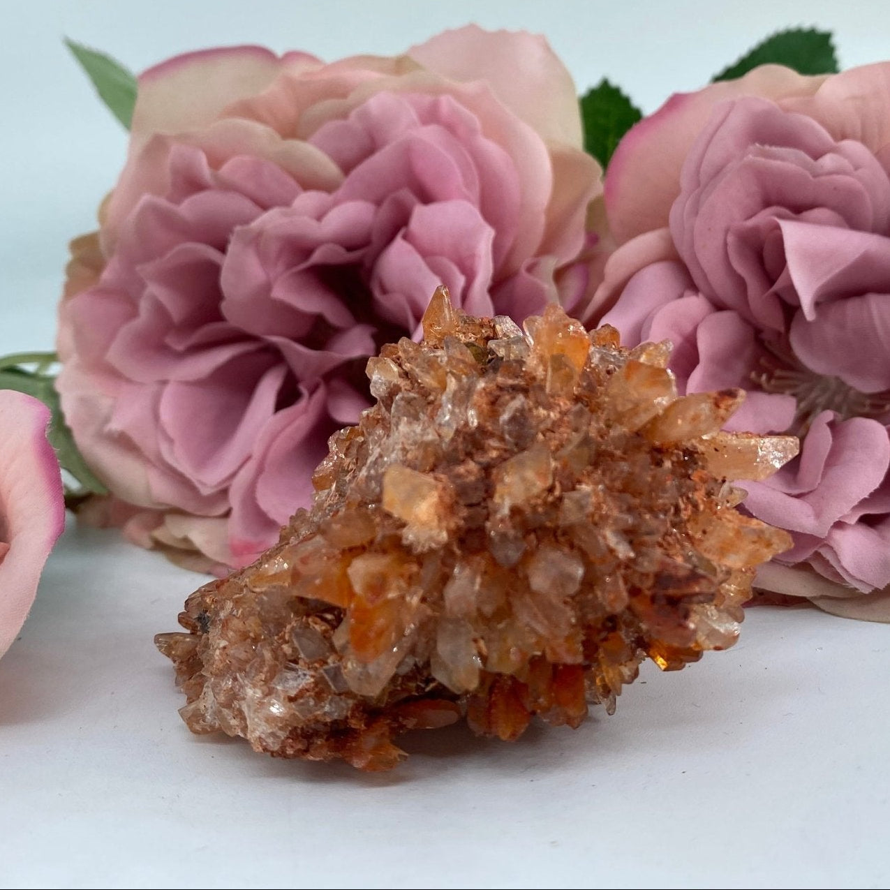 Natural Creedite Specimen 108G featuring natural patterning and unique variations - Luna Panther