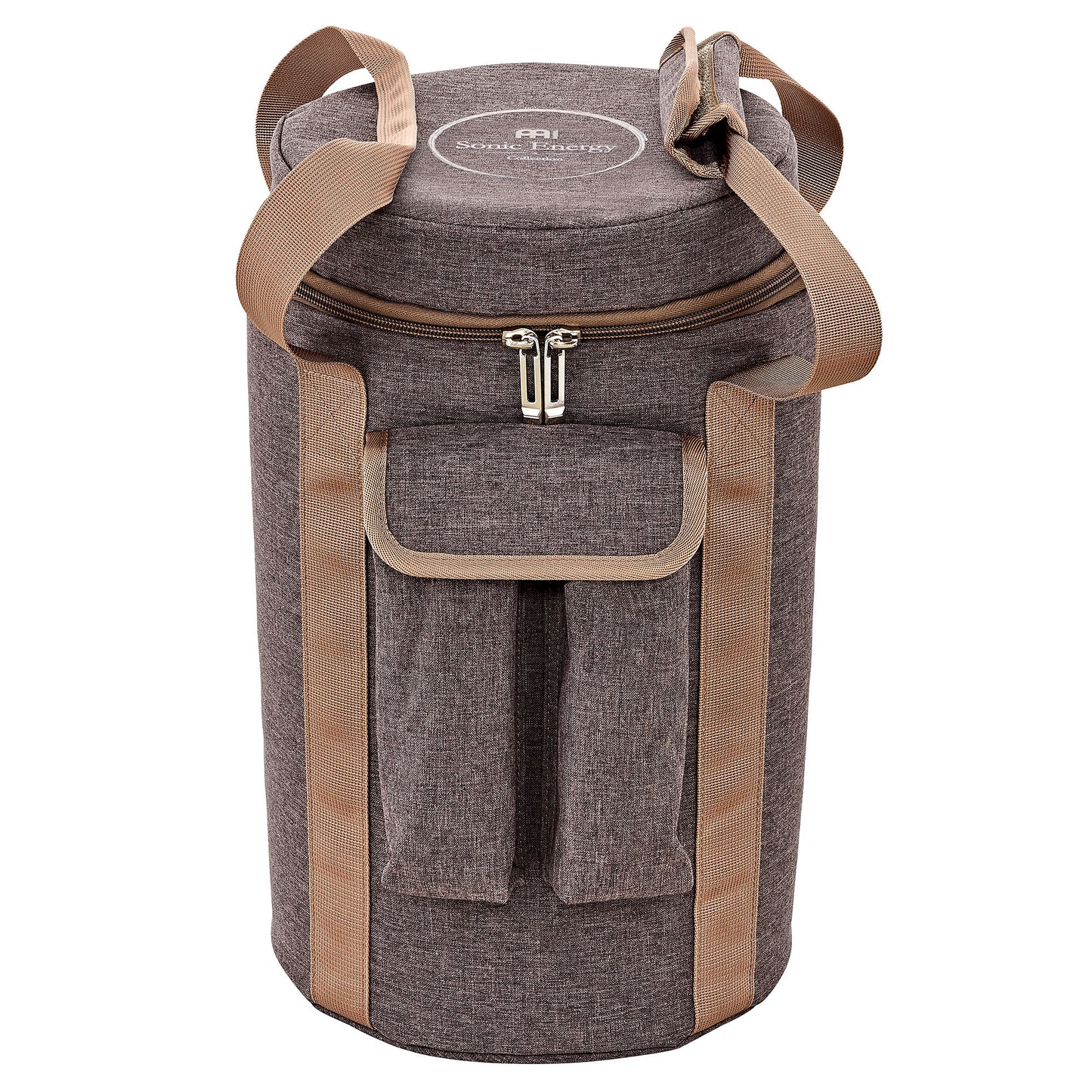 MEINL Sonic Energy 6" Crystal Singing Chalice Bag, for 5.5" to 6" chalices - Brown at Luna Panther