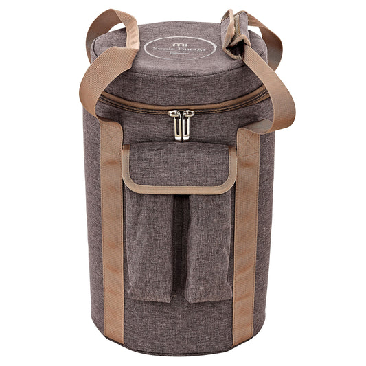 MEINL Sonic Energy 6" Crystal Singing Chalice Bag, for 5.5" to 6" chalices - Brown at Luna Panther