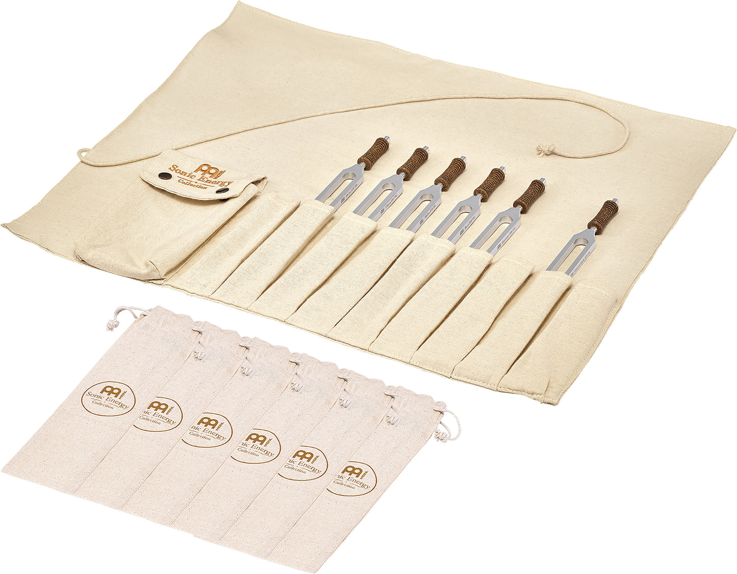 MEINL Sonic Energy 6-piece Binaural Therapy Tuning Fork Set detail view 3 at Luna Panther