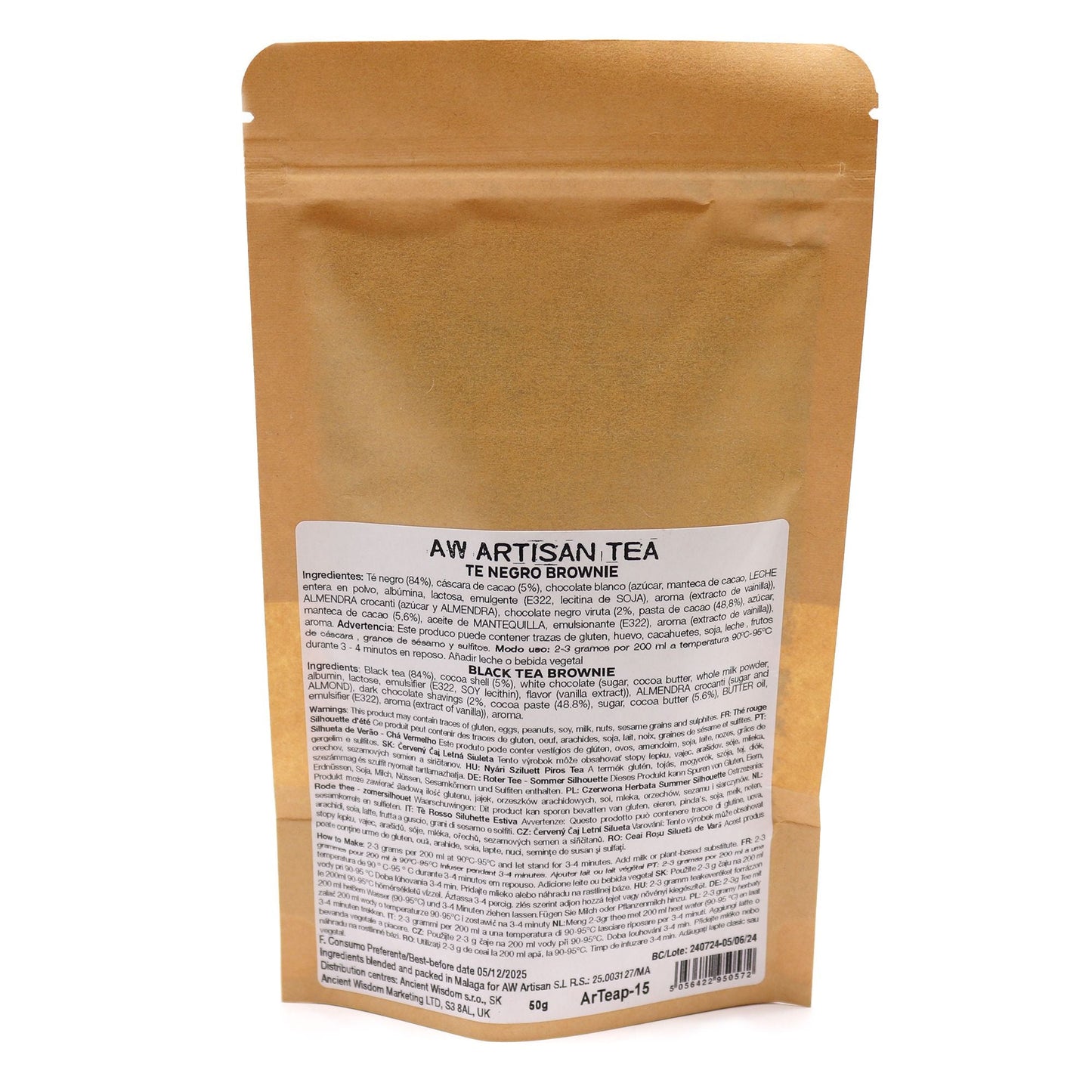 Dark Brown Magic Tea Blend - 50g - Luna Panther