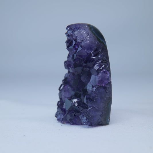 Deep Purple Uruguay Amethyst Druzy Point - 48g — one-of-a-kind natural crystal, product image 2 of 8. alternate view